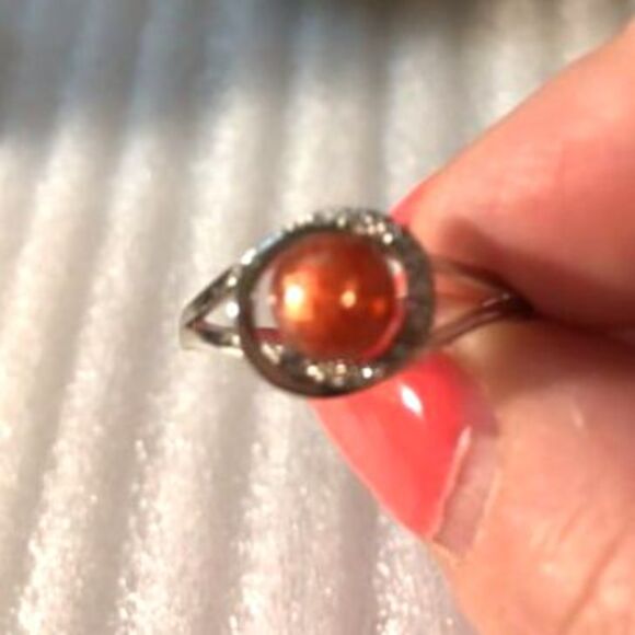 Beautiful Sunstone Ring - Adjustable - Picture 4 of 4